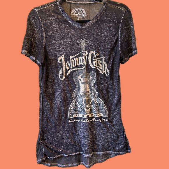 Sun Studios Johnny Cash T-shirt - Size Small - Picture 1 of 4
